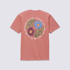 Camiseta Ss Dual Bloom Withered Rose
